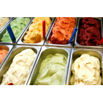 Italian Ice Cream and Fruit Ice Cream