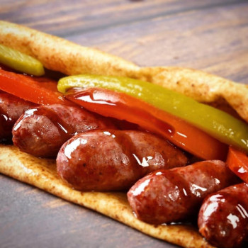 Sausage (Naqaniq) Sandwich