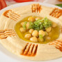 Hummus With Tahini Plate
