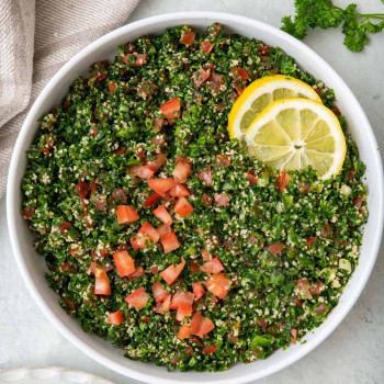 Tabbouleh plate