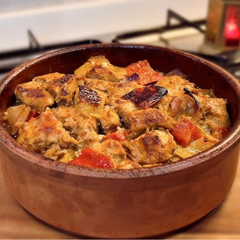 Chicken in Clay (taouk)