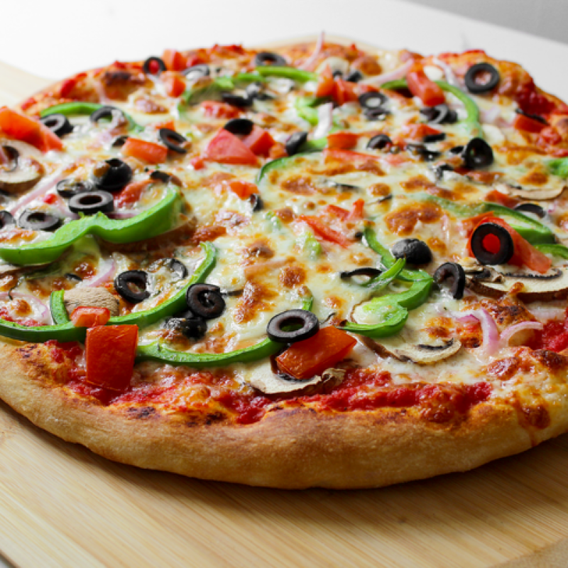 Vegetable pizza