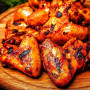 Charcoal Grilled Wings